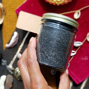 Schwarzes Salz, Hexensalz, Ritualsalz, Hoodoo, Conjure, Pagan, Witchcraft, Wicca