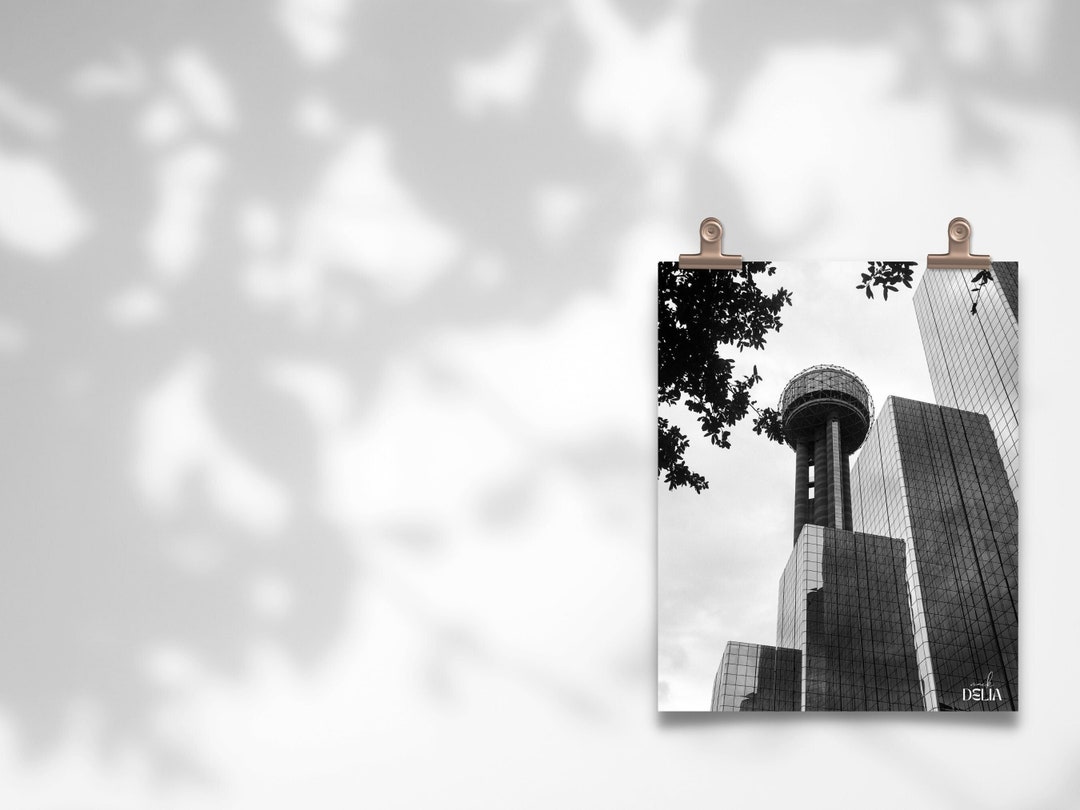 Dallas High Rises City Prints, Texas Prints, Dallas Texas Etsy