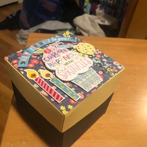 Caja de explosión personalizable