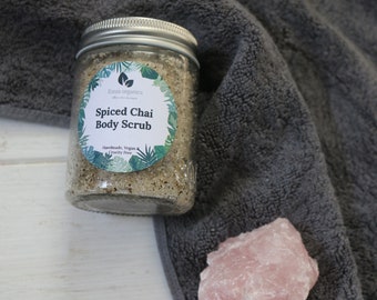 Nourishing Spiced Chai Body Scrub 100% Natural, Organic, Vegan, Handcrafted & Australian Made