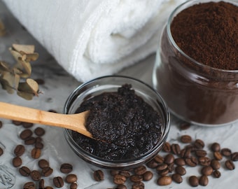 Coffee Body Scrub 100% Natural, Organic, Vegan, Handcrafted & Australian Made