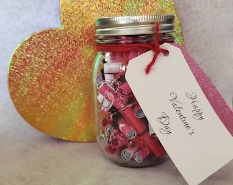 Reasons Why I Love You Jar – Personalized Valentine's Gift