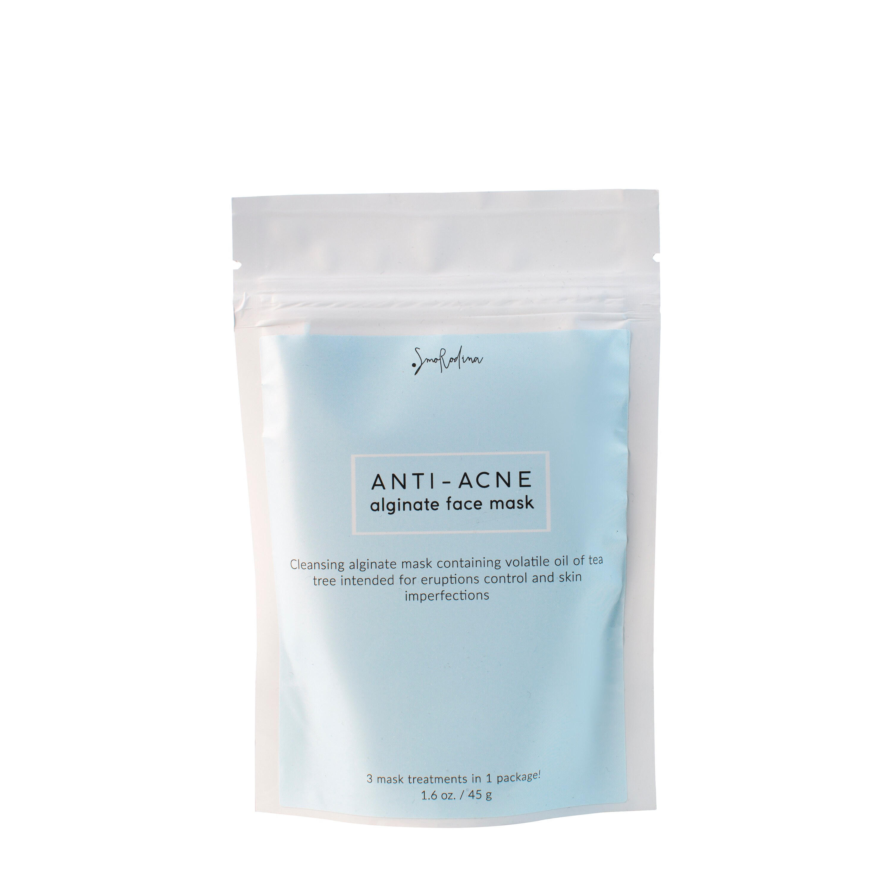 Smorodina Anti-acne Alginate Face Mask With Tea Tree Oil 3 - Etsy