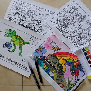 Dino Coloring Book No. 1