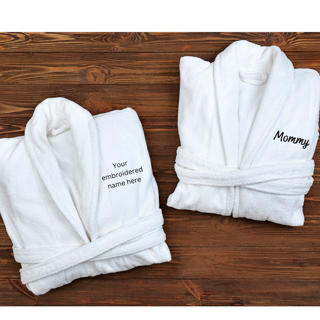 personalised dad dressing gown