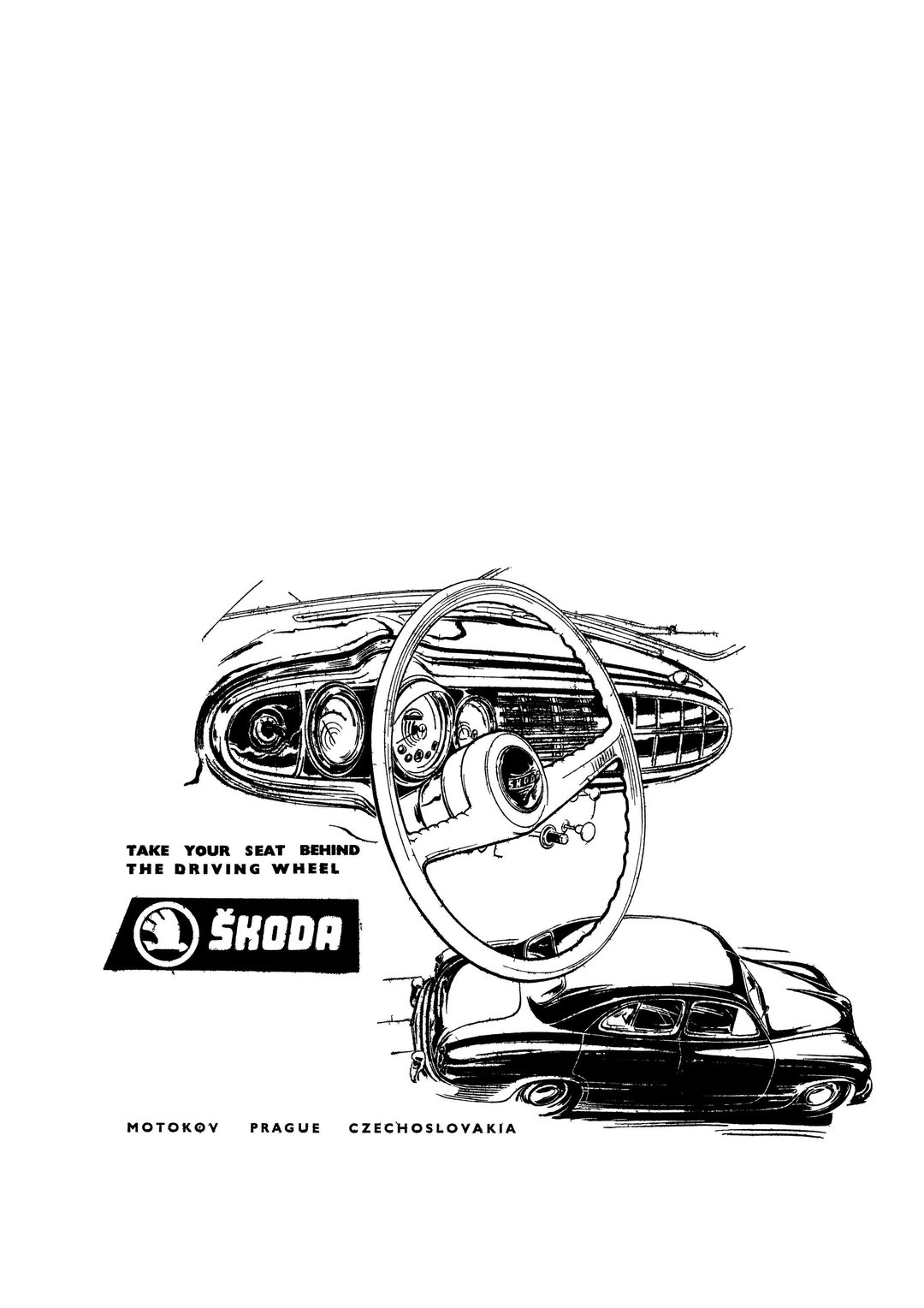 Vintage Printable Advertising Car Advert Download A4 1950s - Etsy
