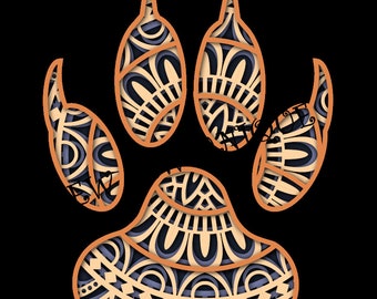 Free Free 59 Layered Mandala Paw Print SVG PNG EPS DXF File