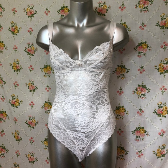 Intimate Details Lace Teddie