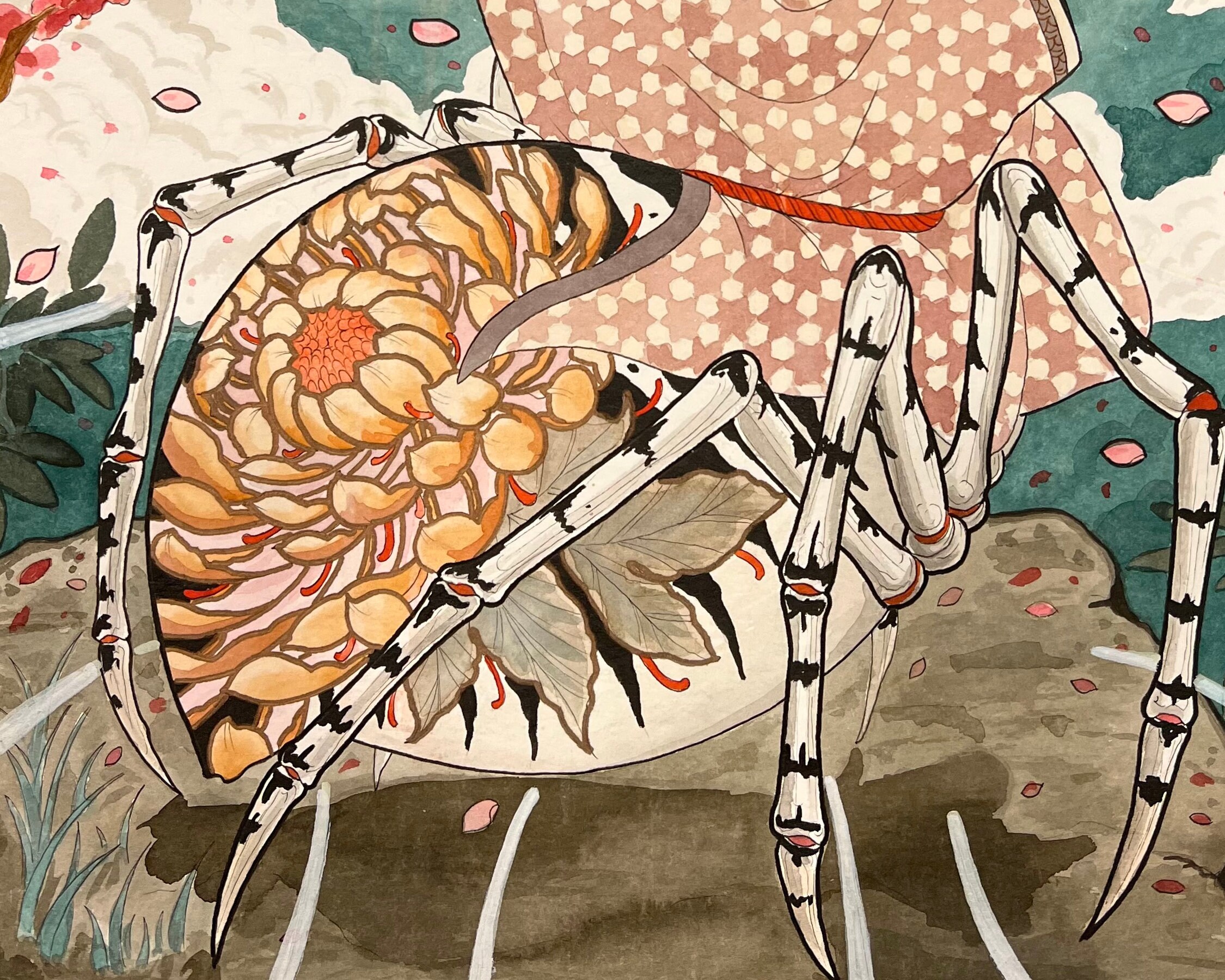 Print: Jorogumo - Etsy