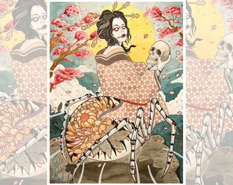 Print: Jorogumo