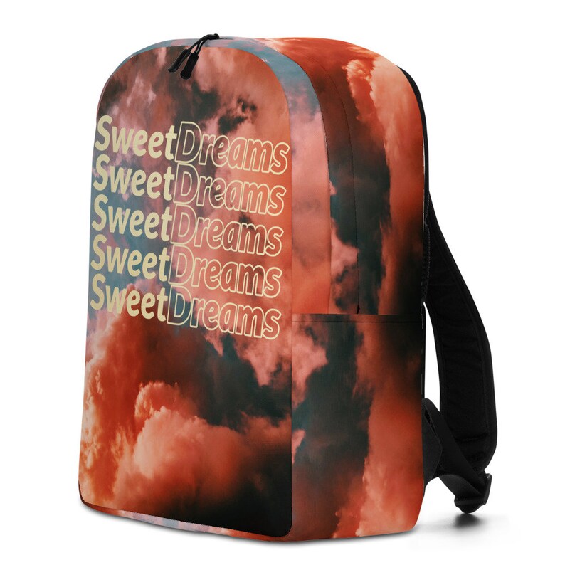 Sweet Dreams Backpack laptop pocket inside water resistant