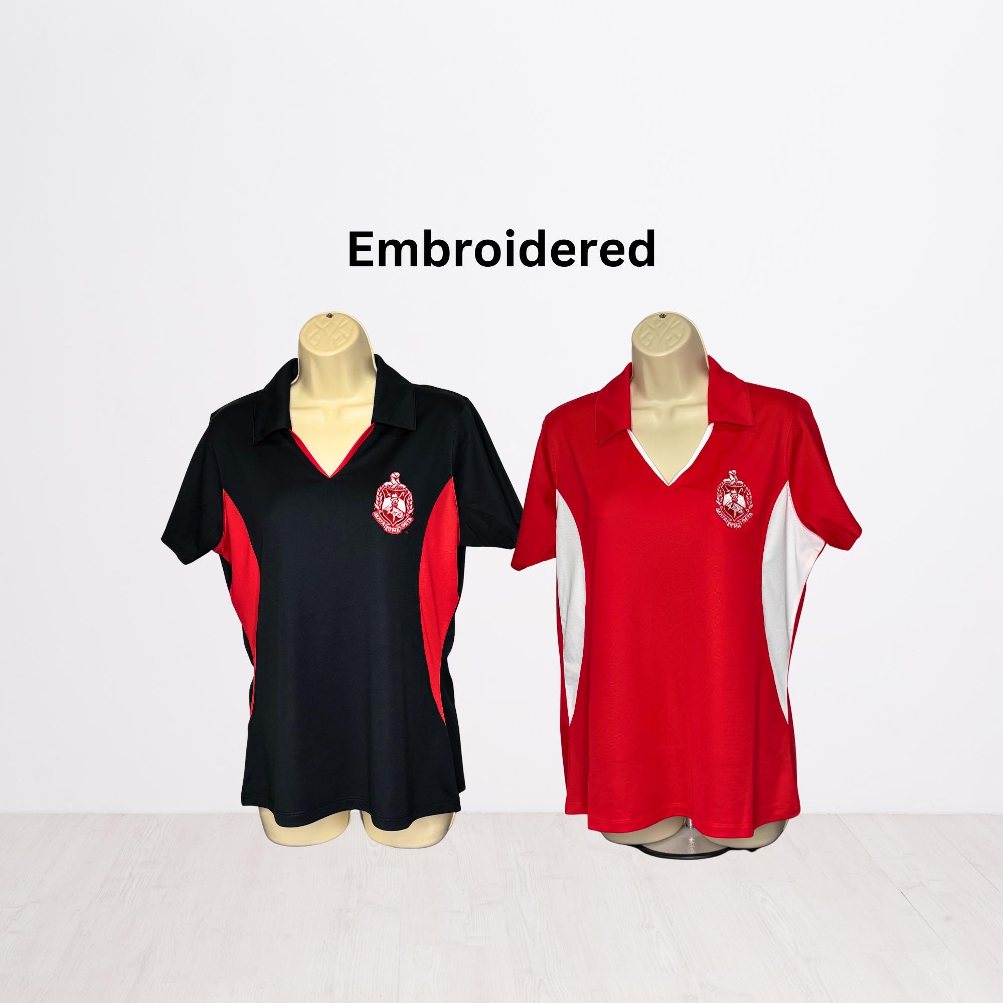 Delta Sigma Theta Two-Color Polo