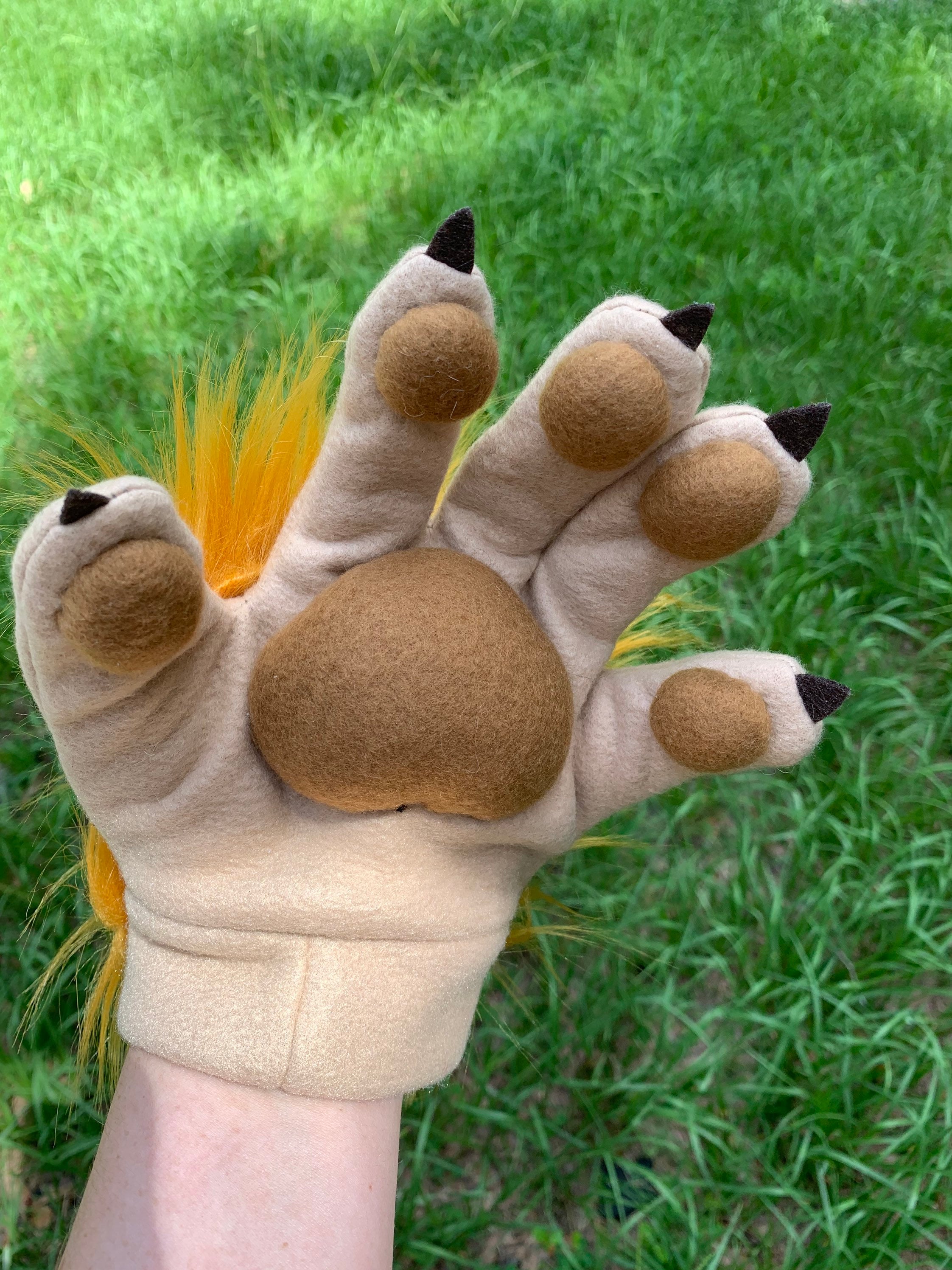 Premade furry paw gloves fursona paws fursuit paws paw Etsy