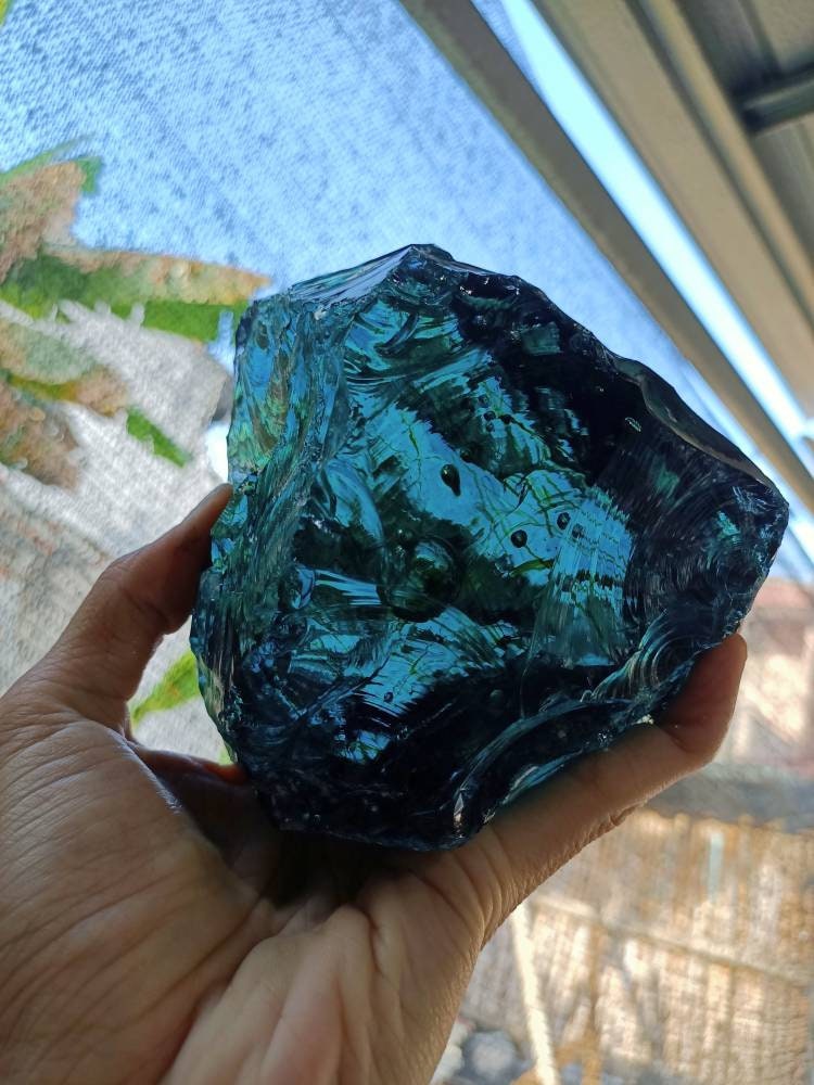 1.89kg(A071) 特別希少バイカラー「アクアマリンとブルー」アンダラ