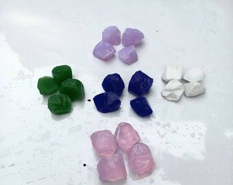 1kg+(G074)20個/5色 アンダラクリスタルモノアトミックナチュラルラフ