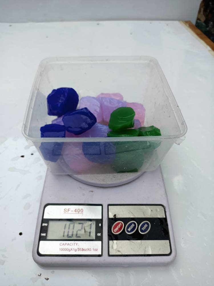 1kg+(G074)20個/5色 アンダラクリスタルモノアトミックナチュラルラフ