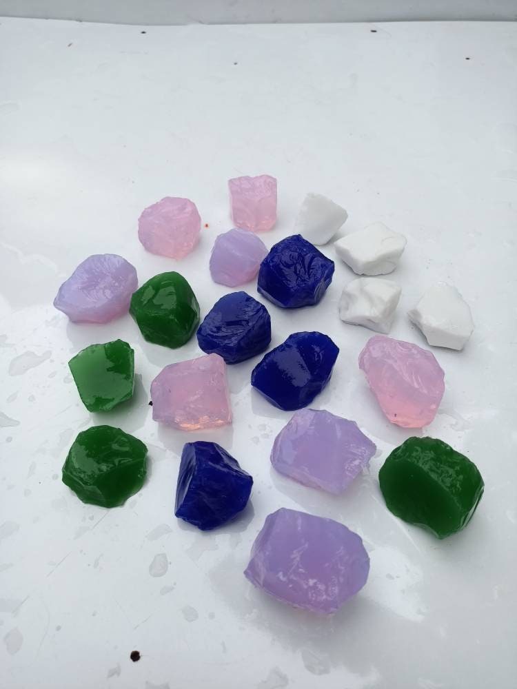 1kg+(G074)20個/5色 アンダラクリスタルモノアトミックナチュラルラフ