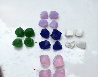 1kg+(G074)20個/5色 アンダラクリスタルモノアトミックナチュラルラフ