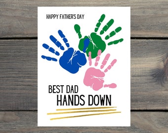 best dad hands down craft