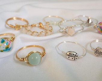 Mystery Wire Wrapped Ring