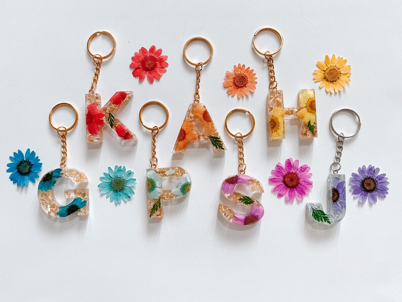 porte clé lettre a