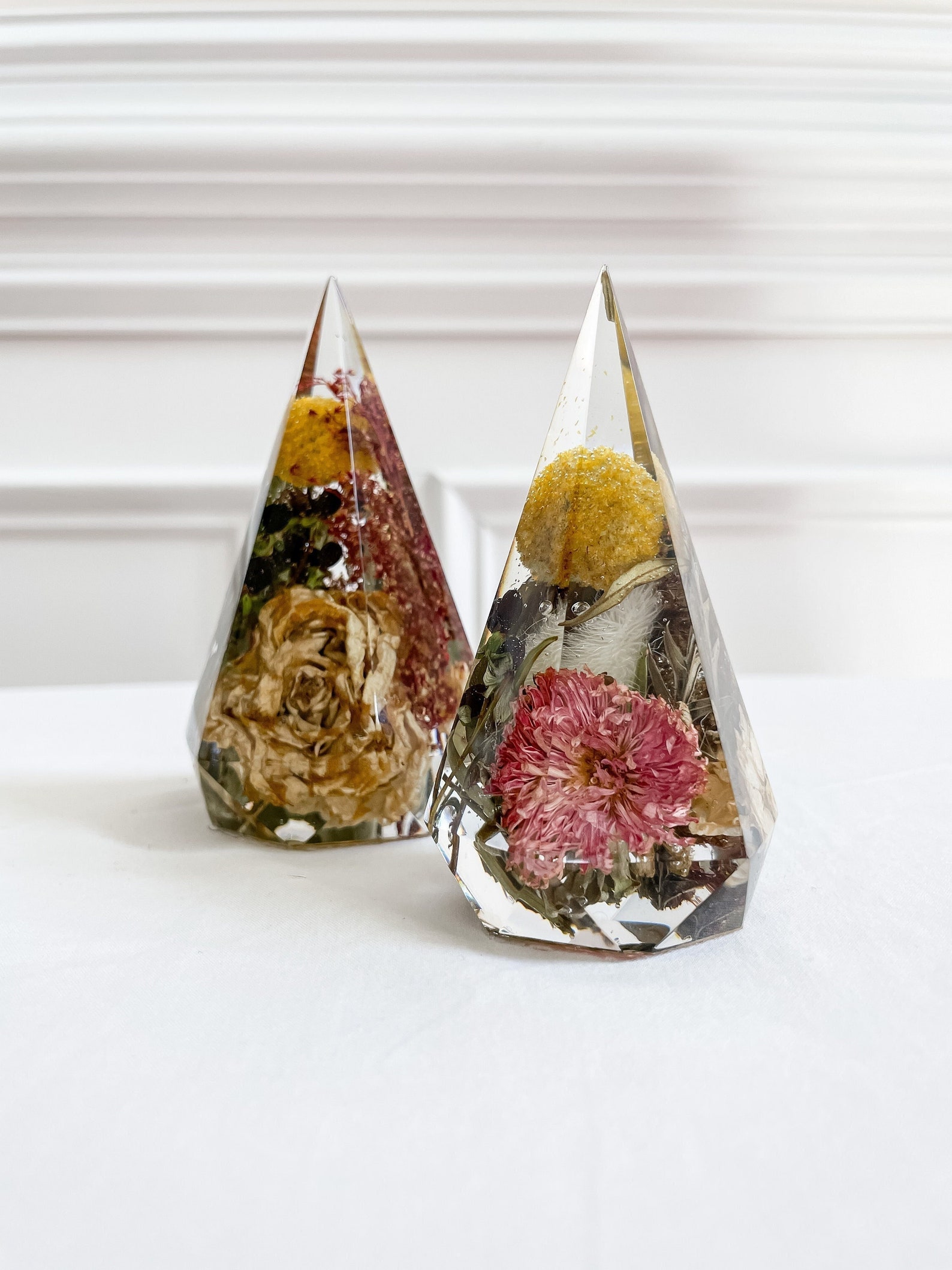 Custom Ring Holder With Dried Flowers Only Resin Ring Holder Etsy