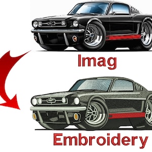 Custom Embroidery Digitizing, Logo Digitizing, Embroidery Digitizing Service, Image Digitizing Embroidery, Custom Digitize image 4