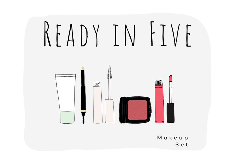 Graphics for Social Media Set 1. Nutrition and Supplement Clipart Makeup Clipart Illustrations for Instagram Story Highlights