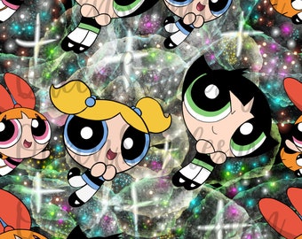 Powerpuff girls seamless file
