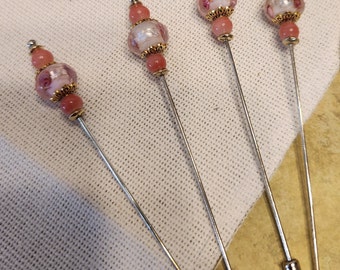 Pink 4 inch Counting Pins