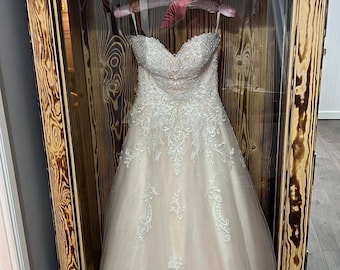 wedding dress shadow box Wedding Dress Shadow Box | Large Display Case for Bridal Gown | Handmade Keepsake Frame UK