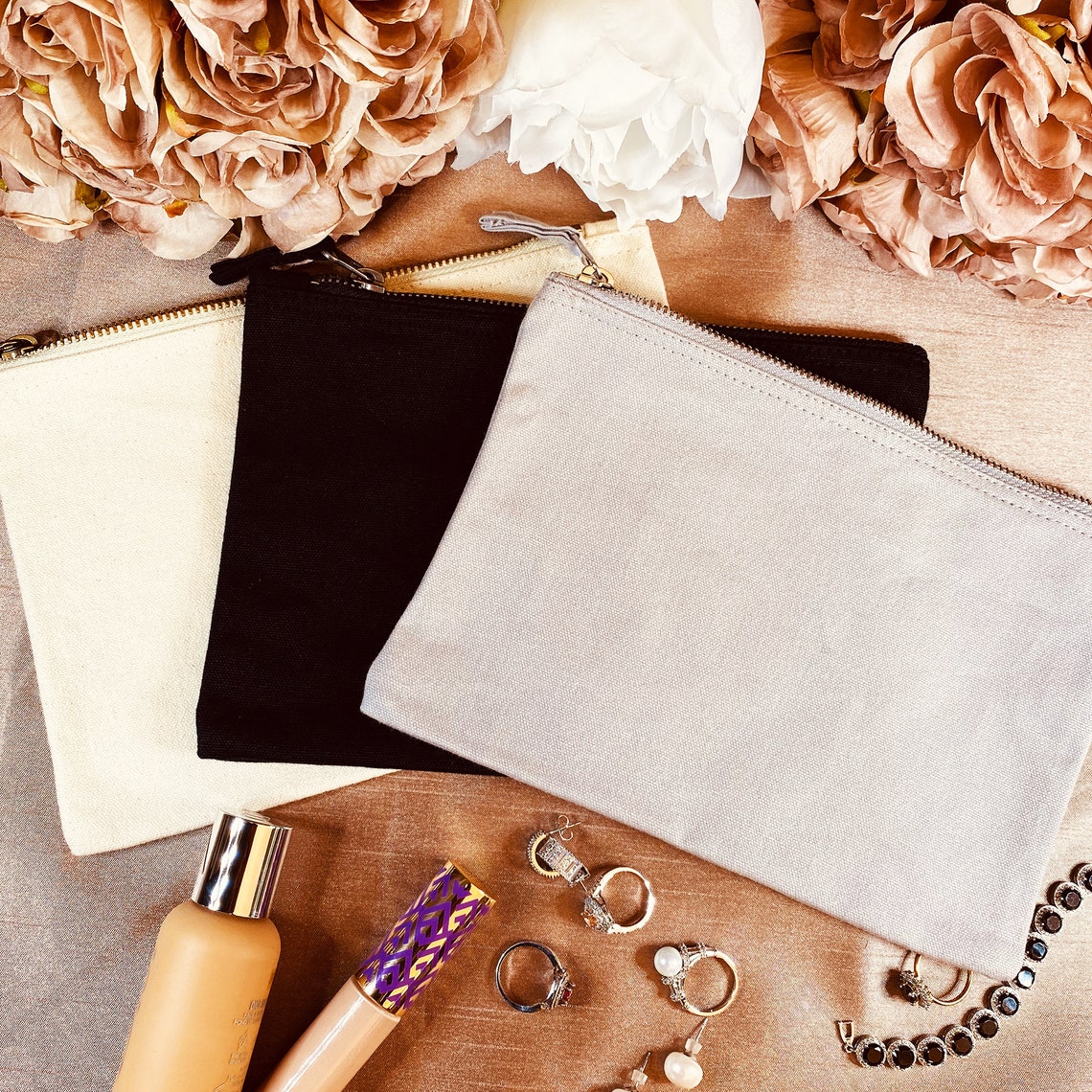 Personalised Make Up Pouch Cosmetic Pouch Wedding Bride Etsy