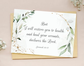 Christian Get Well - Etsy