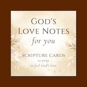 L'AMORE di Dio nota le carte delle Scritture stampabili, carte dei versetti della Bibbia, carte delle scritture dell'Amore degli Dei, carte cristiane, regalo cristiano, carte edificanti
