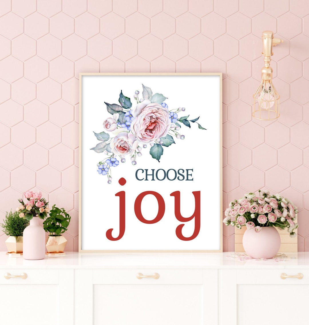 Choose Joy Printable, Joy Wall Art, Choose Joy Sign, Farmhouse Wall Art, Joy Wall Decor, Joy