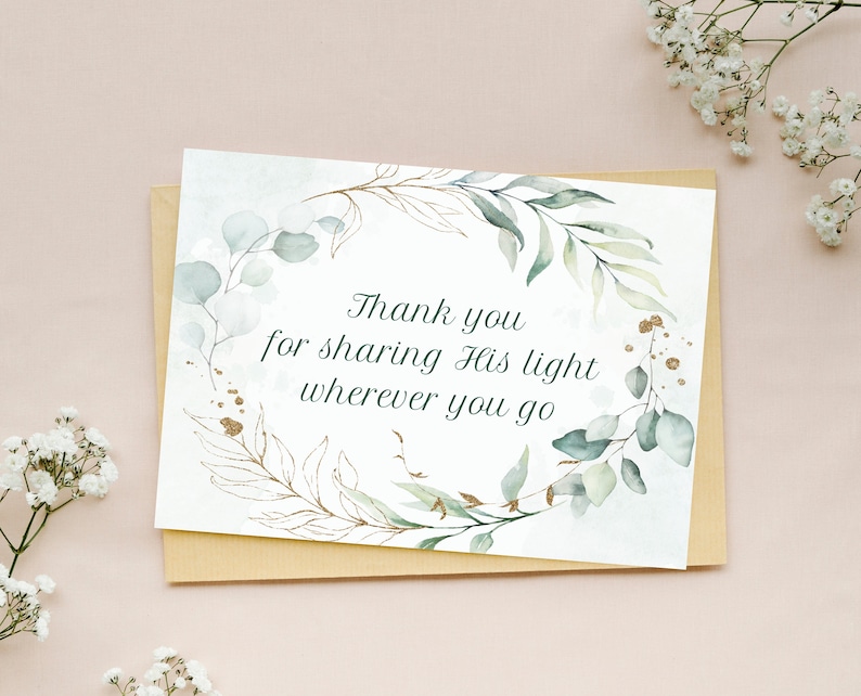 Thanksgiving Card Printable, Christian Card Printable, Appreciation ...