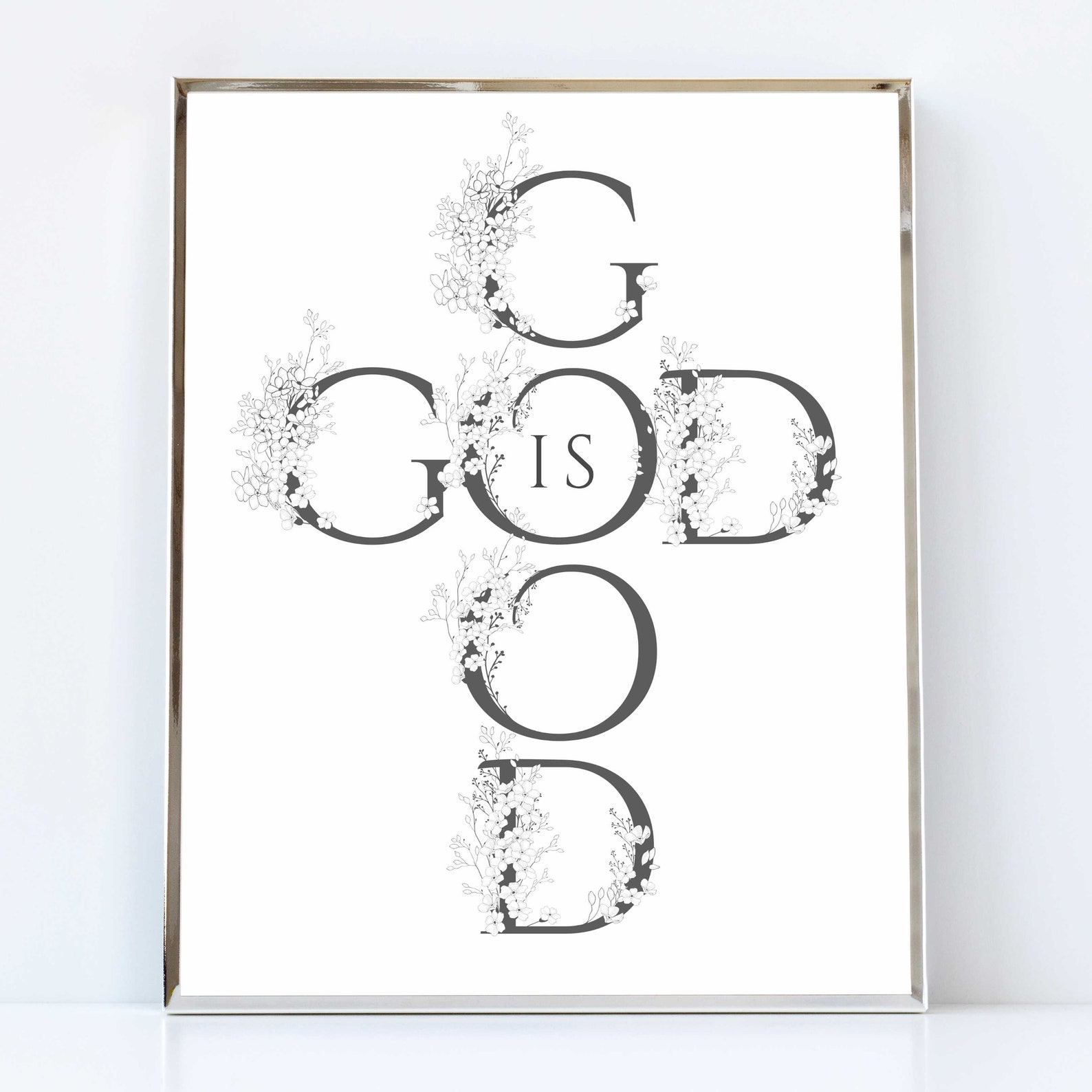 God is Good Printable Scripture Wall Decor Bible Verse Wall - Etsy UK