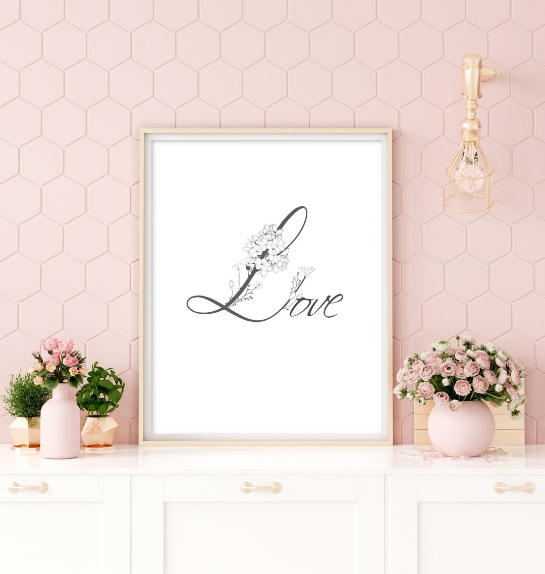 LOVE Printable, Love Poster, Love Print, LOVE Sing, Wedding Gift ...