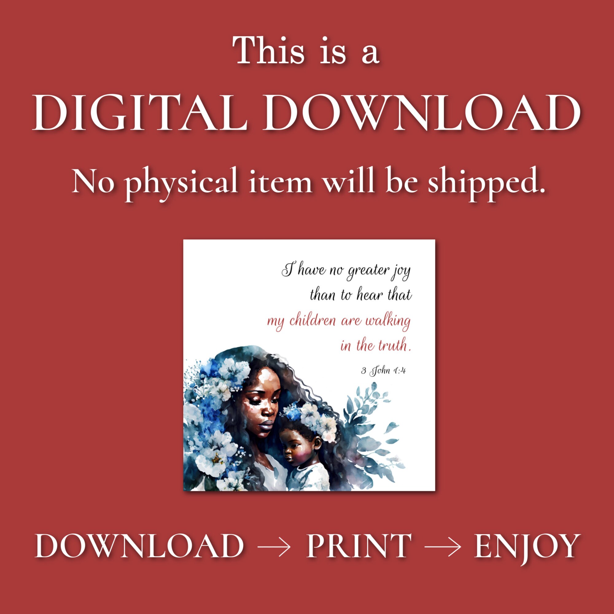 Mother's Scripture Cards Printable, Bible Verse Cards for a Mother ...