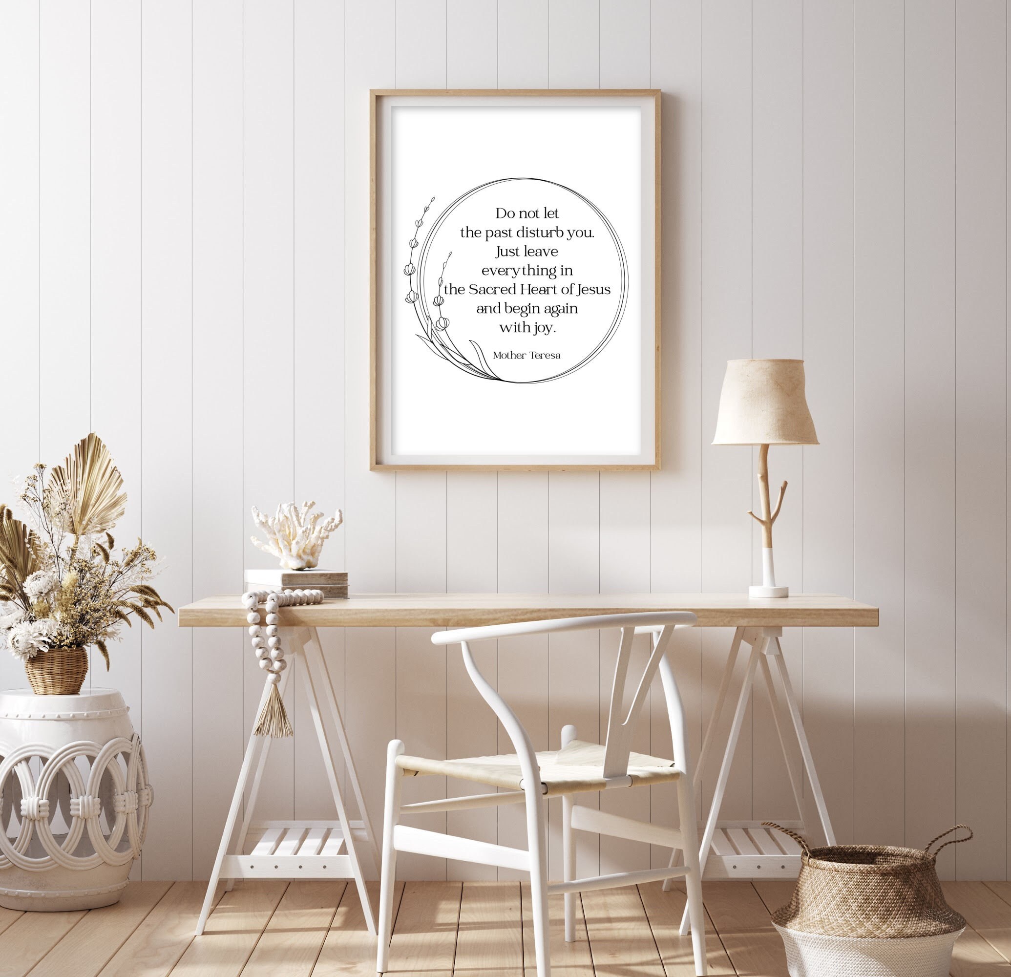 Mother Teresa Quote Print, Mother Theresa Quote Wall Art, Mother ...