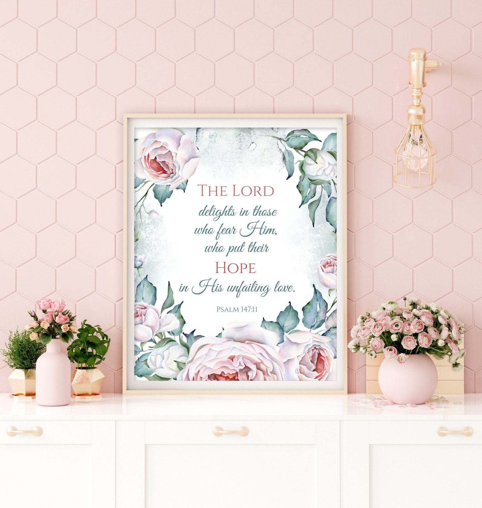 The Lord Delights Printable Psalm 147 11 Scripture Wall Art - Etsy