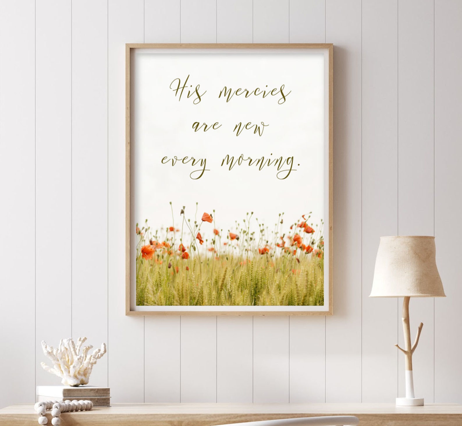 His Mercies Are New Every Morning Printable Wall Art - Etsy