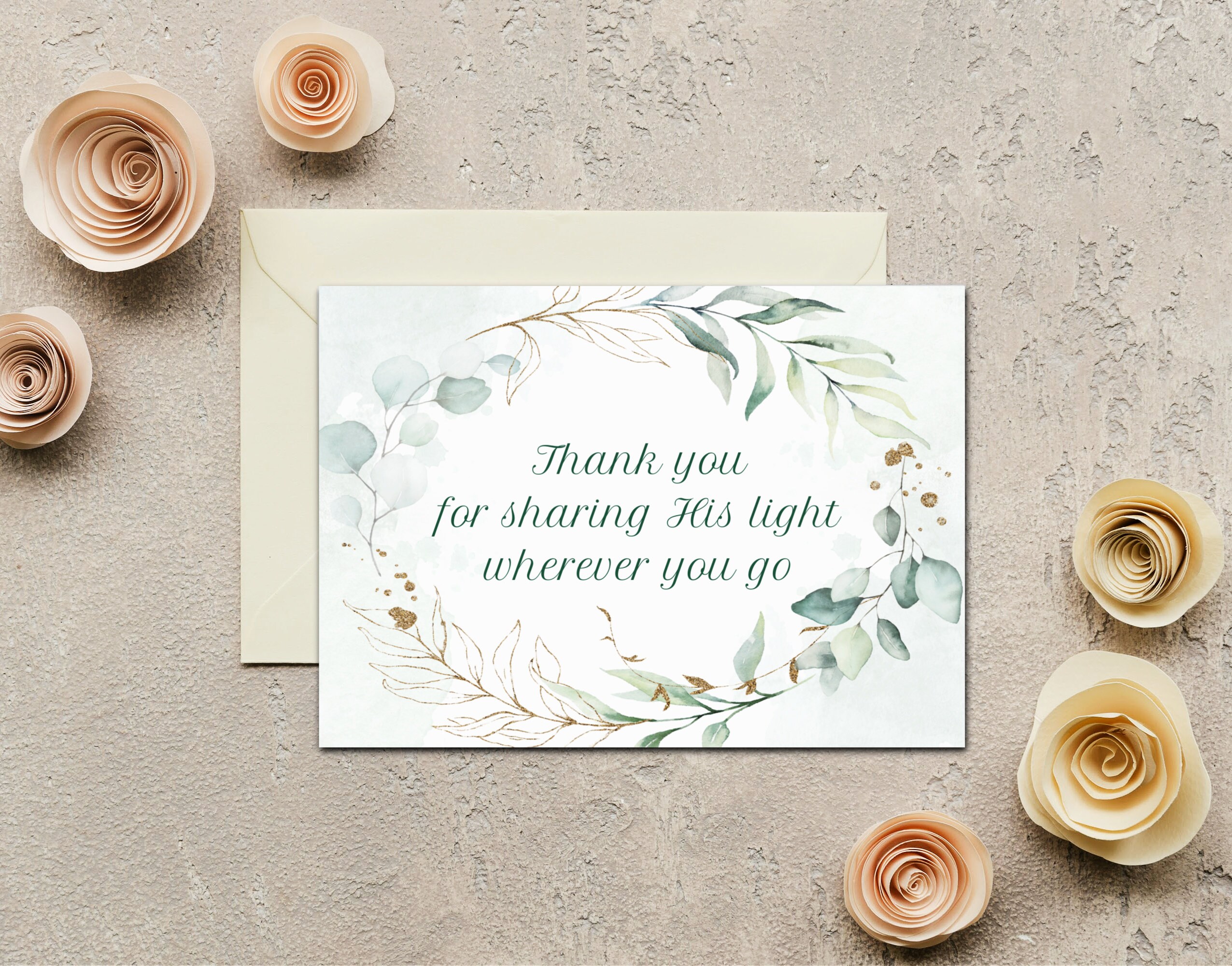 Thanksgiving Card Printable, Christian Card Printable, Appreciation Card, Pastor Appreciation ...