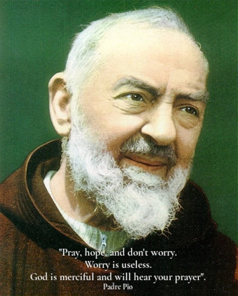 St. Padre Pio Healing Prayer Printable, Padre Pio Prayer, Powerful ...