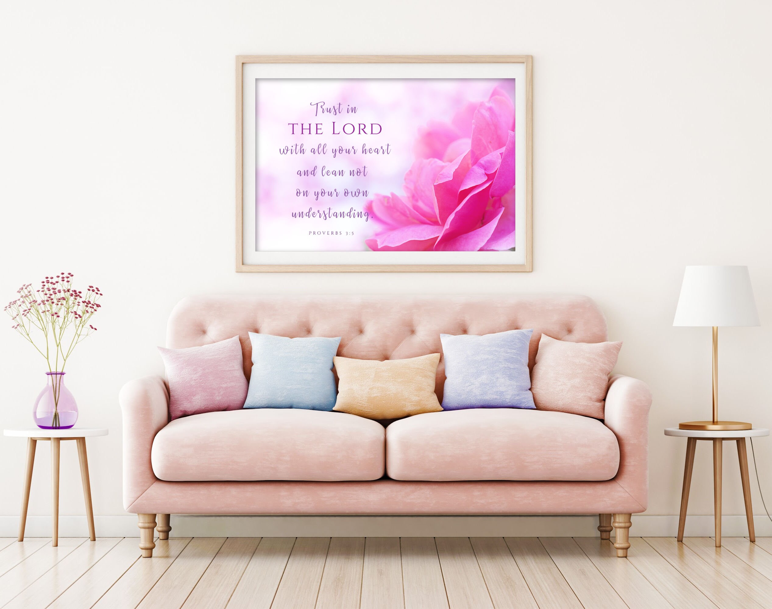 Trust in the Lord With All Your Heart Printable, Proverbs 3:5 ...