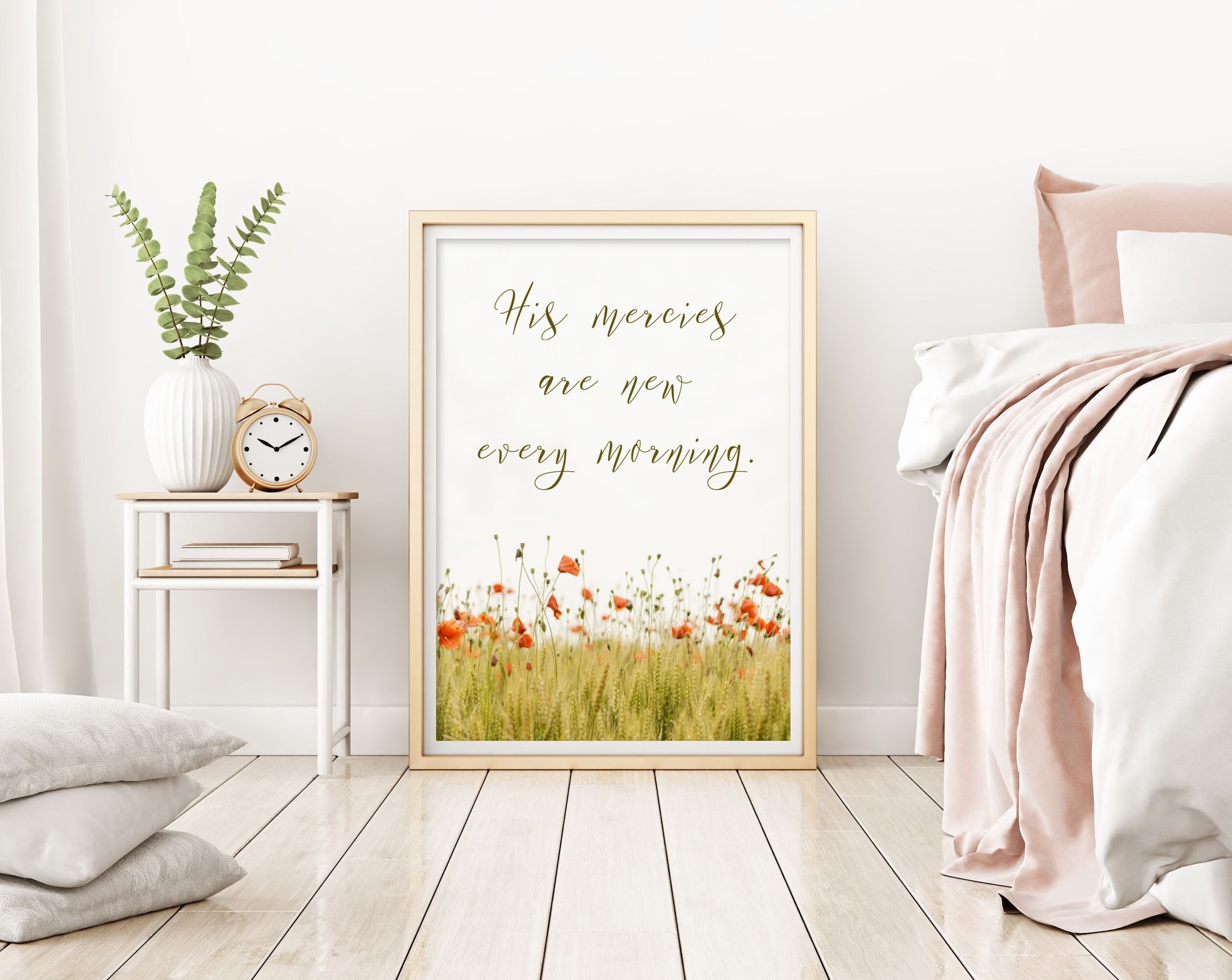His Mercies Are New Every Morning Printable Wall Art - Etsy