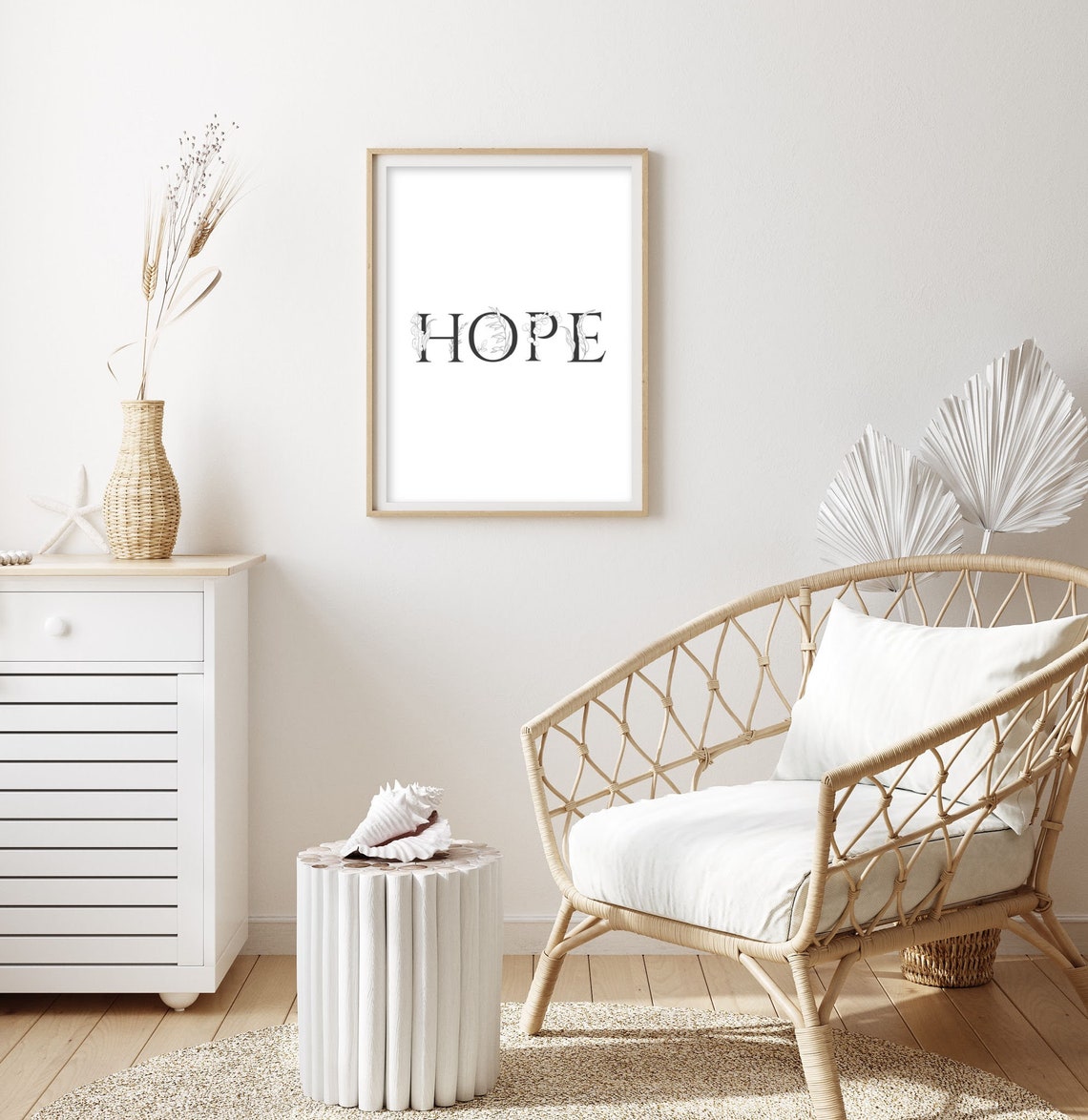Hope Wall Art Print Hope Printable Wall Art Hope Wall Decor Etsy