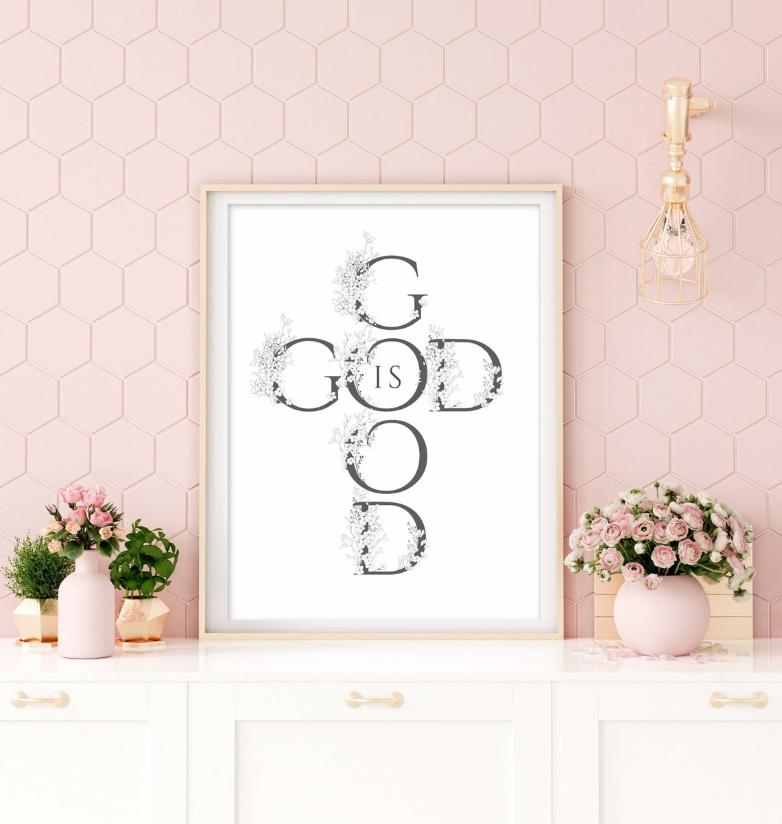 God is Good Printable Scripture Wall Decor Bible Verse Wall - Etsy UK