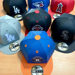Small sports team box hats with chocolates