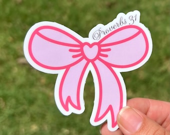 Proverbs 31 Woman Christian sticker